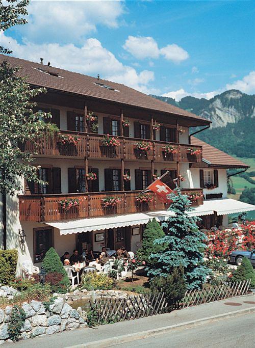 Hotel Restaurant Le Gruyerien Morlon 외부 사진