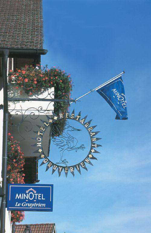 Hotel Restaurant Le Gruyerien Morlon 외부 사진